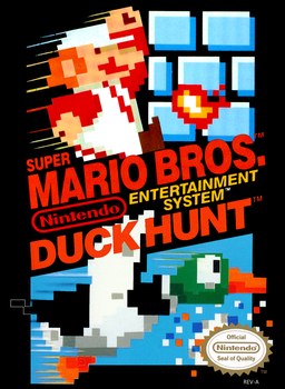 Super Mario Bros. + Duck Hunt (USA) box art